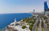 Jeddah Dschidda von oben Saudi-Arabien