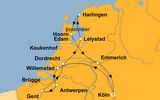 Ihre Reiseroute
