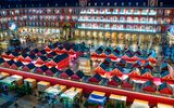Weihnachtsmarkt in Madrid