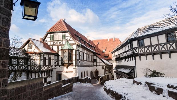 Wartburg im Winter