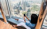 Blick vom Burj Khalifa 