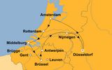 Ihre Reiseroute