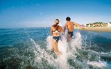 Badespass in der Ostsee
