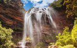 Wentworth Wasserfall Blue Mountains