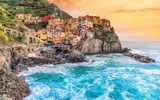 Cinque Terre bei Sonnenuntergang