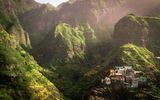 Fontainhas, kleiner Ort auf Santo Antão