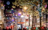 Oxford Street zur Weihnachtszeit