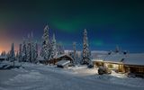 Nordlichter über Kuusamo