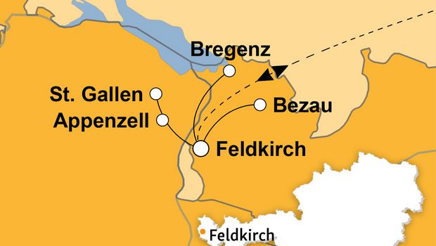 Ihre Reiseroute