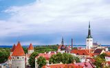 Blick auf die Altstadt von Tallin