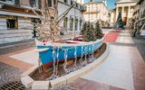 Weihnachtsdekoration in Bardolino