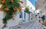 Typische Gasse auf Paros