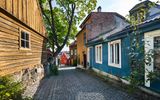 Künstlerviertel Damstredet in Oslo