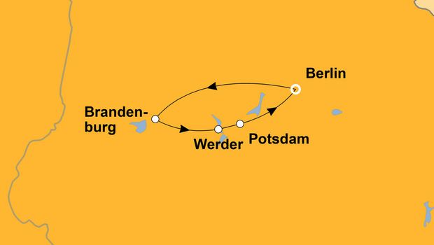 Ihre Reiseroute