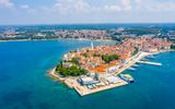 Luftaufnahme von Porec 