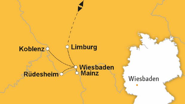Ihre Reiseroute