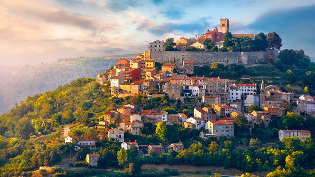 Antike Stadt Motovun, Istrien