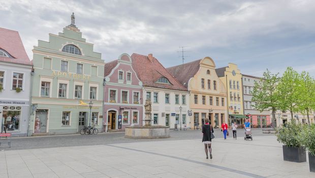 Altmarkt in Cottbus