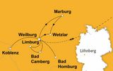 Ihre Reiseroute