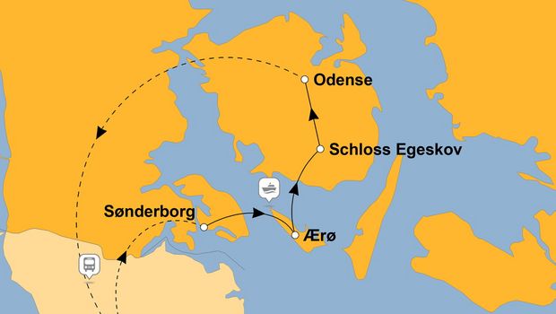 Ihre Reiseroute