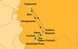 Ihre Reiseroute