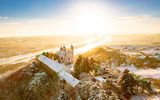Leopoldsberg im Wienerwald im Winter