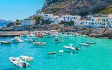 Hafen Levanzo, Sizilien