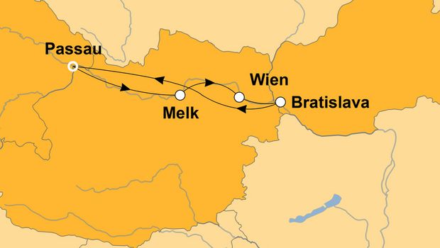 Ihre Reiseroute