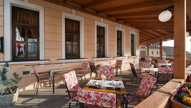 Terrasse Hotel Podhrad-Fürstenhof