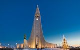 Reykjavik im Winter
