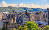 Blick über Edinburgh
