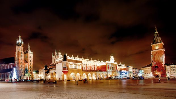 Weihnachten und Silvester in Krakau