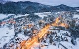 Zakopane in Winterdämmerung