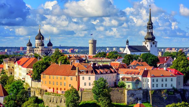 Tallinn, Blick auf die Stadt