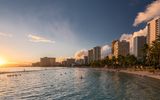 Waikiki Strand, Oahu, Hawaii
