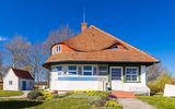 Das Asta Nielsen Haus Karusel in Vitte auf der Insel Hiddensee