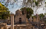 Blick auf Kirche Agia Kyriaki in Paphos, Zypern