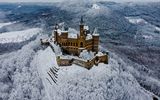 Burg Hohenzollern im Winter