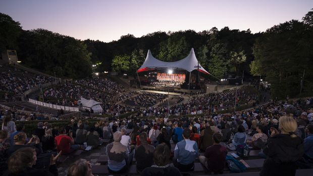 Berliner Philharmoniker auf der Waldbuehne