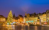 Weihnachtsmarkt auf Platzt Kleber, Strasbourg