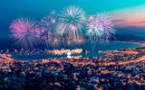 Feuerwerk über Cannes