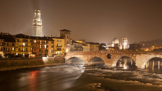 Pietra Brücke in Verona