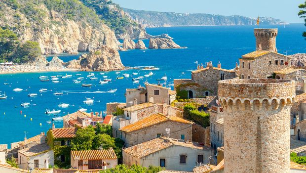Tossa de Mar an der Costa Brava
