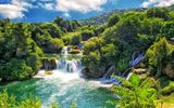 Der Krka - Nationalpark bei Šibenik in Kroatien