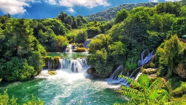 Der Krka - Nationalpark bei Šibenik in Kroatien
