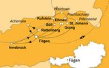 Ihre Reiseroute