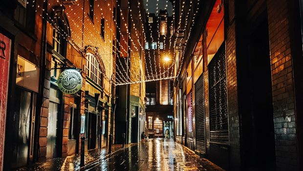 Gasse in Glasgow