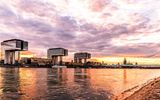 Skyline Köln und Kranhäuser