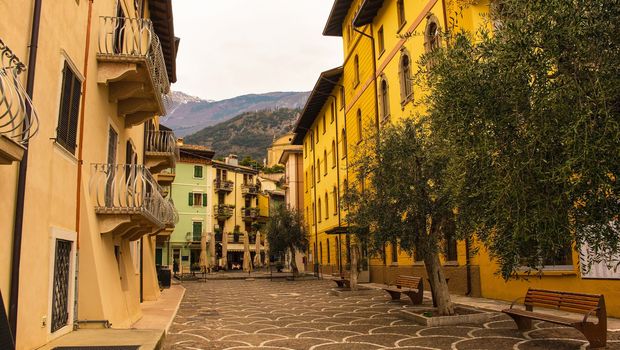 Straße in Malcesine