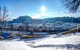 Blick vom Kapuzinerberg auf Salzburg